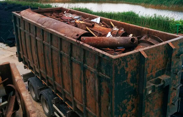 Заготовка металлолома